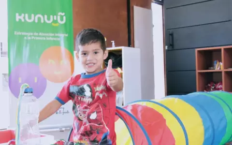 Habilitan nuevo Espacio de Desarrollo Infantil en Sajonia