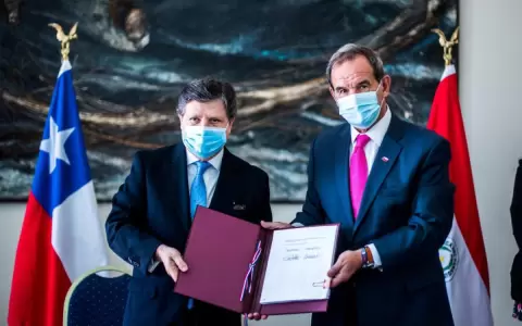 Paraguay y Chile suscriben acuerdo para facilitaci�n del comercio e inversiones
