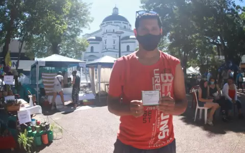 M�s de 4.000 personas fueron vacunadas contra el Covid-19 en Caacup�