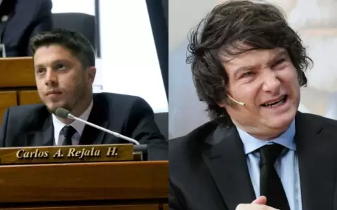 Rejala imita a Milei y anuncia sorteo de su salario de G 40 millones