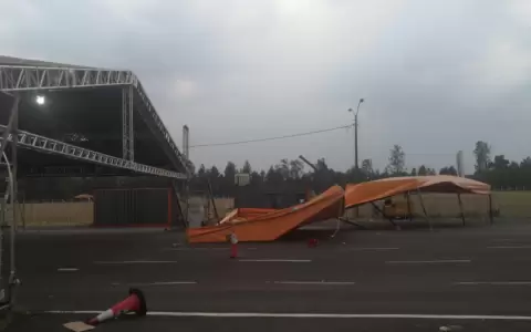 Autovac de la Costanera e hisopados en el Rub�n Dumot, suspendidos tras temporal