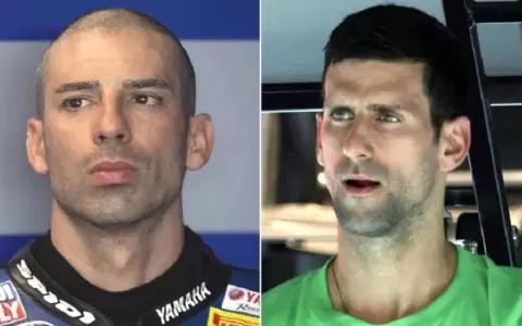 El exmotociclista que se contagi� a prop�sito y apoya a Novak Djokovic