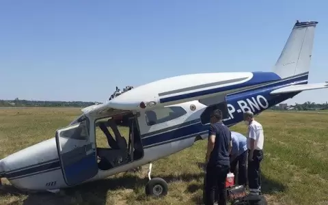 Avioneta con 5 pasajeros sufre aterrizaje forzoso en el Pettirossi