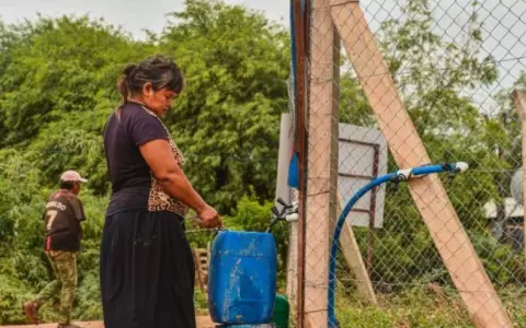 Acueducto del Chaco avanza en comunidades ind�genas