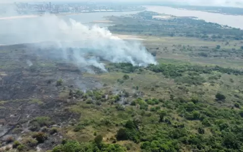 Focos de calor llegan a 3.757 en todo el pa�s
