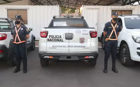 Veh�culos del crimen organizado se convierten en patrulleras