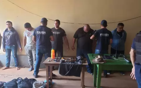 Intervenci�n policial evita secuestro de familia de Nelson Haedo Valdez