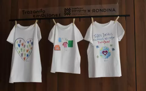Trazando emociones: colecci�n de remeras beneficiar� a ni�os de escuelas vulnerables