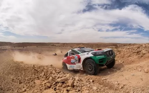 Andrea Lafarja supera la pen�ltima etapa del Rally Dakar 2022