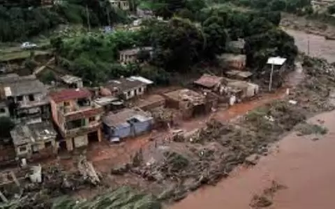 Fuertes lluvias dejan 10 muertos y miles de damnificados en Brasil