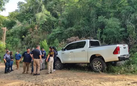 Ja'umina Fest: Polic�a encontr� dos camionetas abandonadas en inmediaciones del anfiteatro