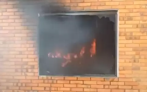 Principio de incendio en la casa del senador Blas Llano