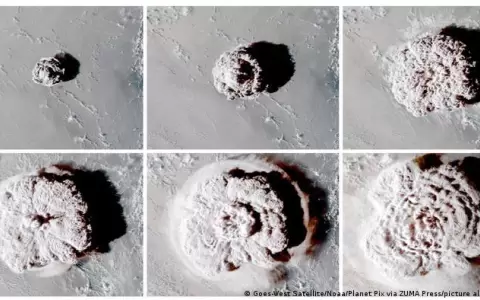 Erupci�n de Tonga, la m�s ruidosa desde el m�tico Krakatoa