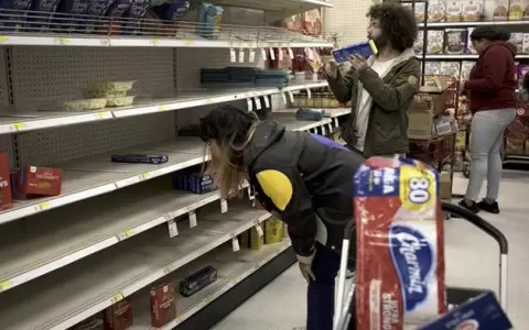 �micron y la nieve empujan el desabastecimiento en supermercados de EEUU