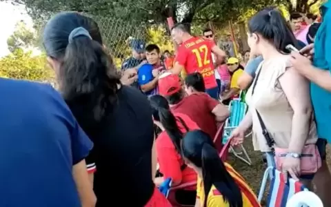 Caazap�: detienen a un hincha en pleno campeonato de f�tbol