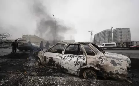 Casi 8.000 detenidos por protestas en Kazajist�n