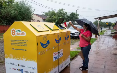 Tras el Ecodesaf�o Encarnaci�n Recicla, vecinos recibir�n mejoras comunitarias