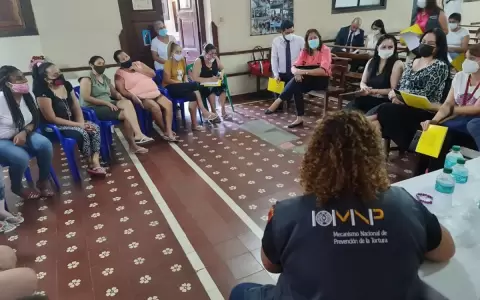 Acuerdan medidas para levantar restricciones de visitas en el Buen Pastor