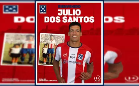 Presidente Hayes anuncia la contrataci�n de Julio dos Santos