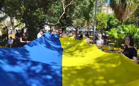 Comunidad ucraniana en Encarnaci�n clama por la paz