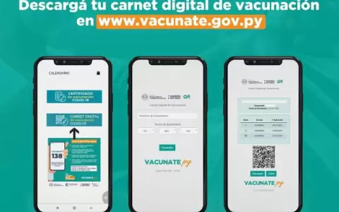 Vacunados ya pueden acceder al carnet digital de vacunaci�n Covid-19