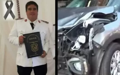 Polic�a muri� tras ser arrollado por una m�dica en estado de ebriedad