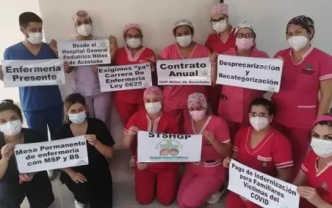Abdo promulg� ley que reglamenta carrera de enfermer�a
