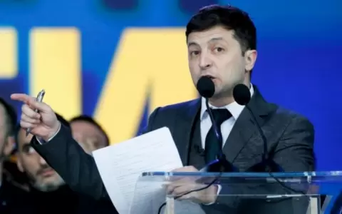 El presidente Zelenski: "Nos dejaron solos para defender nuestro Estado"