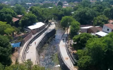 Inauguran mejoras en el arroyo Leandro Sosa de Lambar�