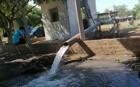 Coronel Bogado: pozo mejorar� el sistema de distribuci�n de agua potable