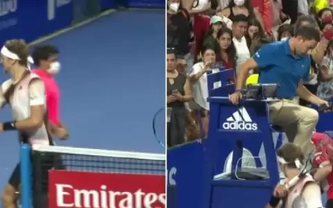 La ins�lita sanci�n para Zverev por su reacci�n contra el umpire