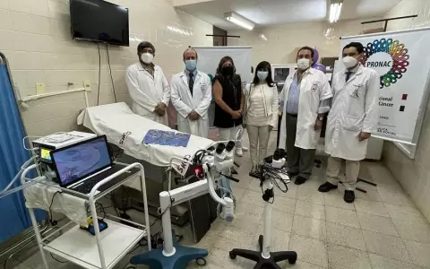 INCAN recibe nuevos equipos para detecci�n de c�ncer de cuello uterino