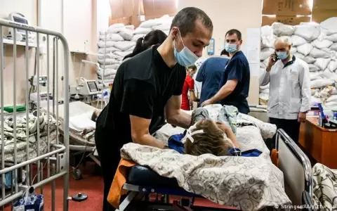 Seis millones de ni�os peligran por ataques rusos en Ucrania