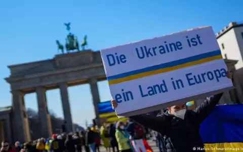 Manifestaciones en Alemania piden el fin de la guerra en Ucrania
