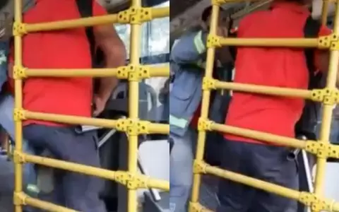 Discusi�n en un colectivo termin� con pasajero apu�alado