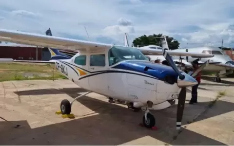 Supuesto "due�o" de millonaria aeronave se�ala que no tiene nada a su nombre
