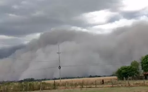Se repite fen�meno de "humareda", esta vez en el sur