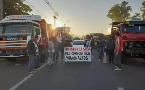 Camioneros levantar�n paro apenas Abdo promulgue subsidios
