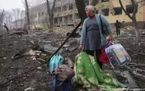 Al menos uno de cada cinco ucranianos ha tenido que abandonar su hogar por la guerra