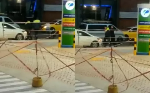 Agentes de la PMT y conductores se agarran a golpes