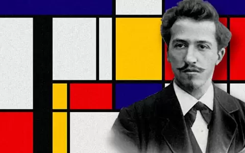 Descubren dos retratos nuevos de Piet Mondrian