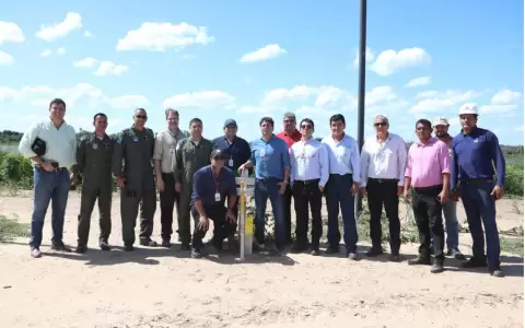 Preparativos para construcci�n de Puente Bioce�nico