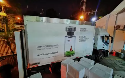 Nueva exportaci�n de plasma que volver� al pa�s como medicamentos