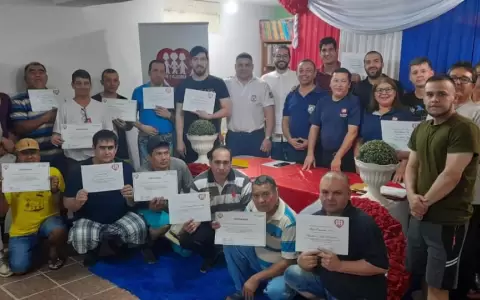 Penal de Emboscada: m�s de 130 internos culminaron cursos t�cnicos