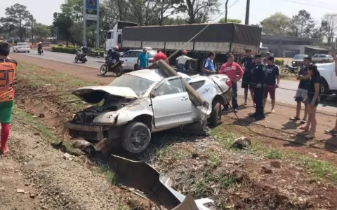 Se registraron varios accidentes durante d�as santos