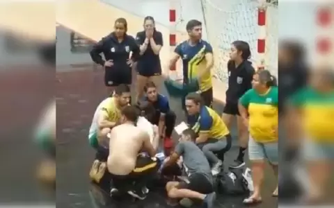 Accidentes exponen precaria organizaci�n en el Nacional de Handball