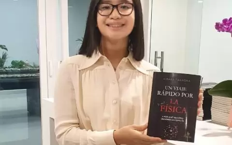 Kirara Takaoka: ni�a prodigio escribe libro sobre f�sica