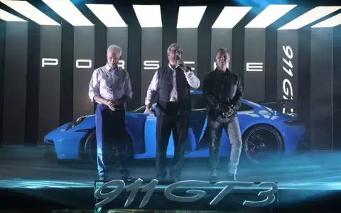 El nuevo s�per deportivo de Porsche fue presentado en Paraguay
