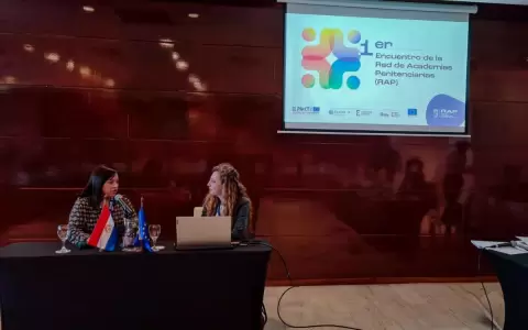 Presentan Instituto T�cnico Superior de Formaci�n Penitenciaria a nivel internacional