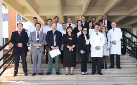 La UNA recibe a comitiva de la Universidad de Rugerts (EE.UU.)